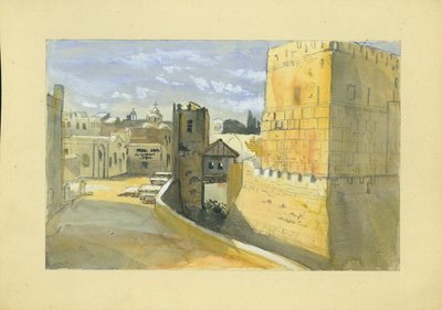 View of a Town by Claude Conder